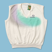 Vintage Sergio Tacchini Sweater Vest Medium 