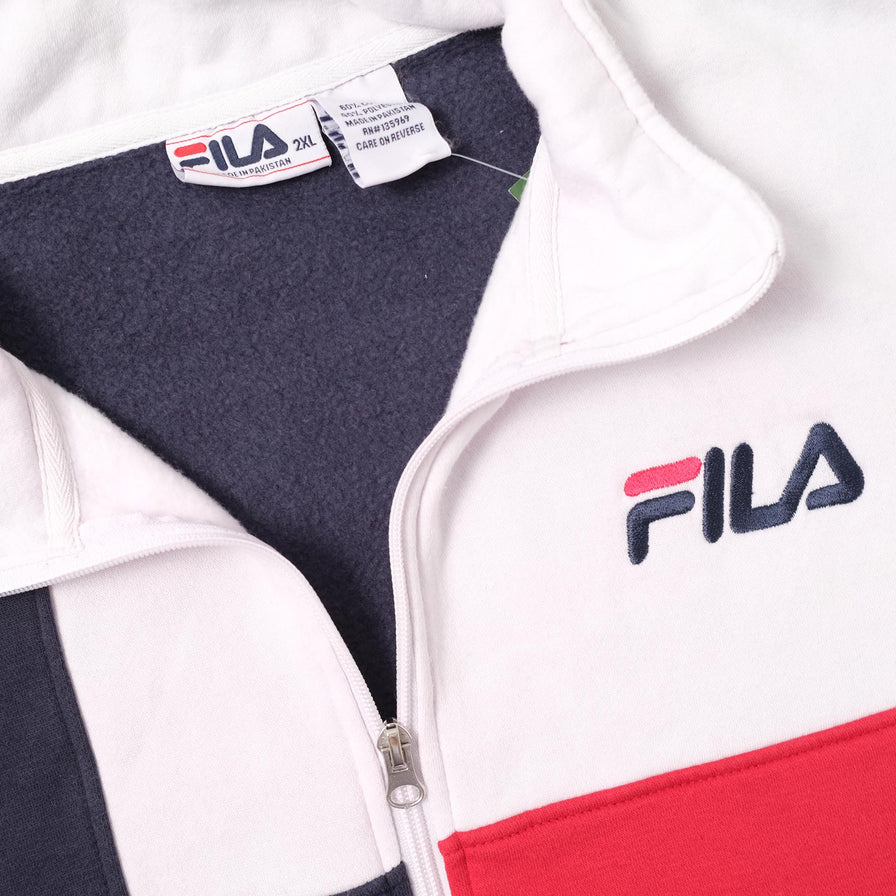 Vintage Fila Sweater Jacket XXLarge 