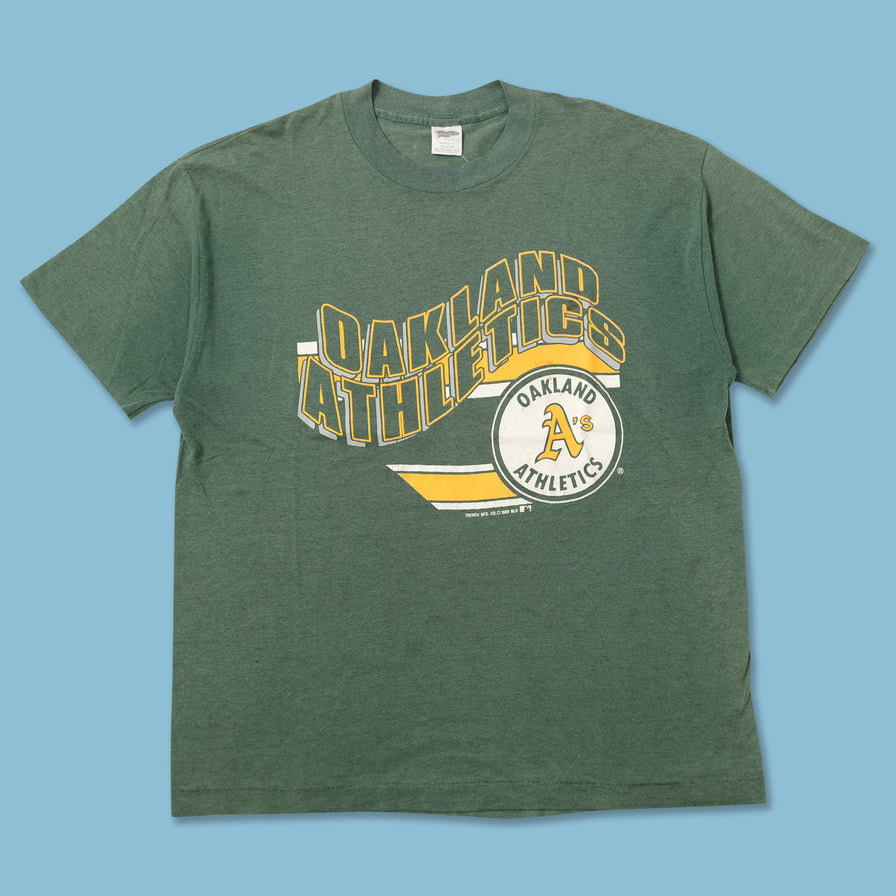 Vintage 1989 Oakland Athletics T-Shirt Large 