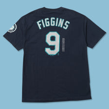 DS Seattle Mariners Figgins T-Shirt Large 