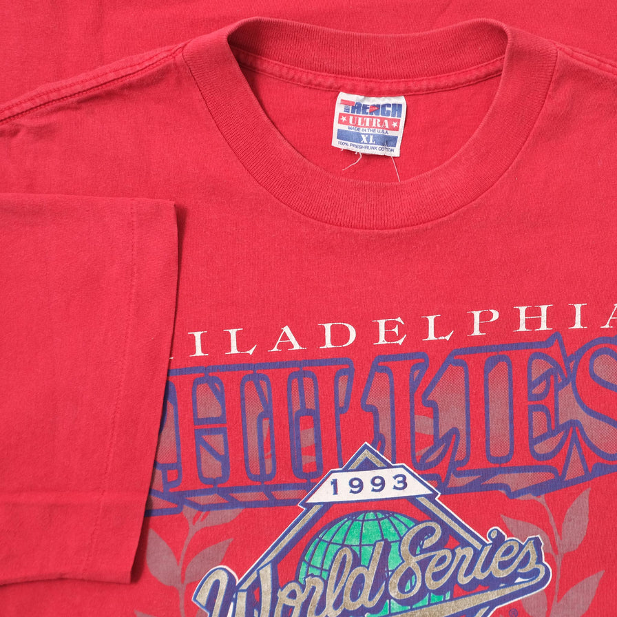 Vintage 1993 Philadelphia Phillies T-Shirt Large 