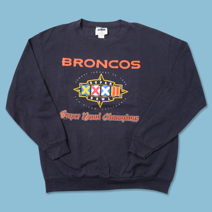 Vintage 1998 Denver Broncos Sweater Large 
