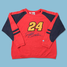 Vintage Nascar Signature Sweater Large 