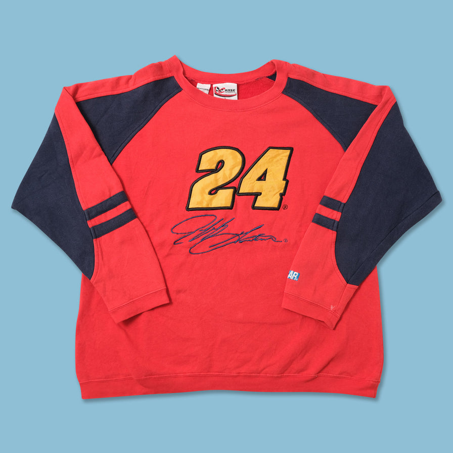 Vintage Nascar Signature Sweater Large 