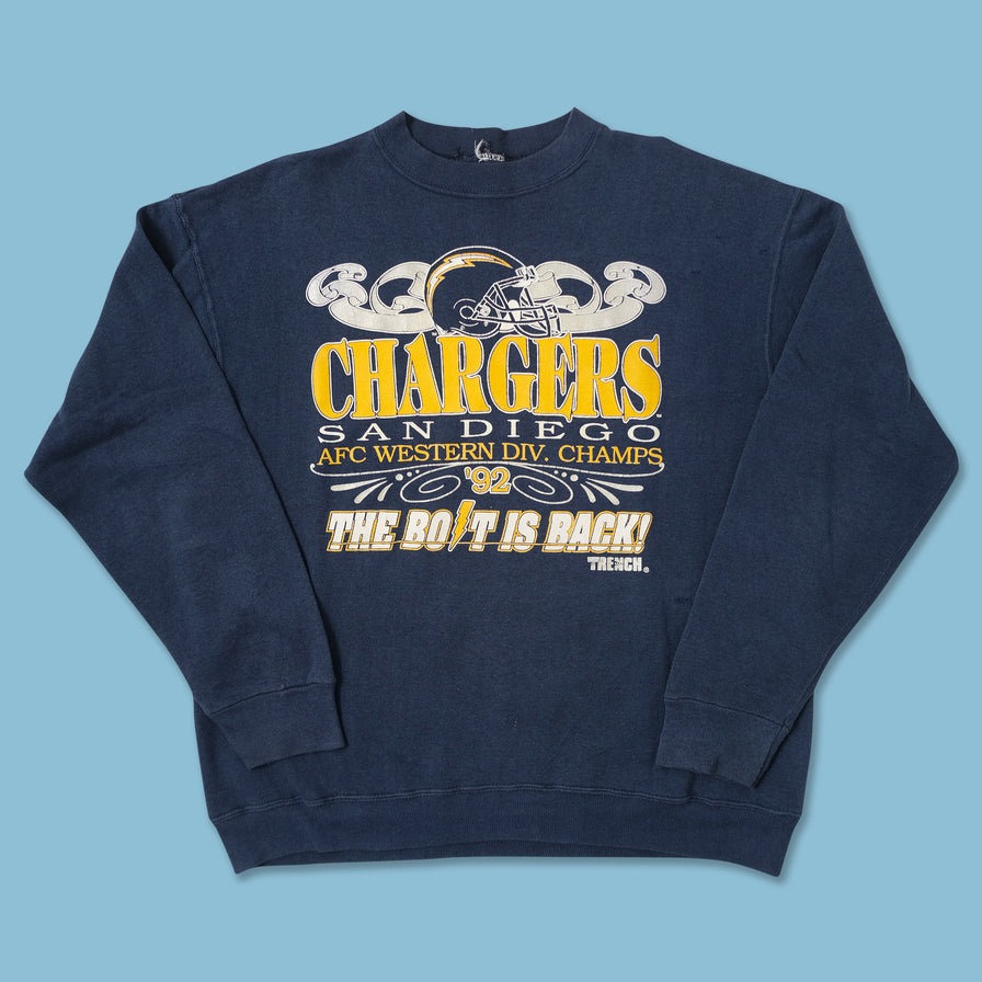 Vintage 1992 San Diego Chargers Sweater Large 