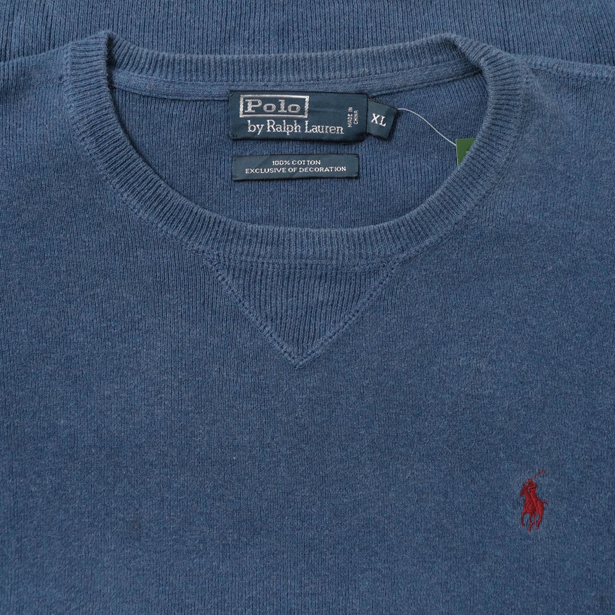 Vintage Polo Ralph Knit Sweater XLarge 