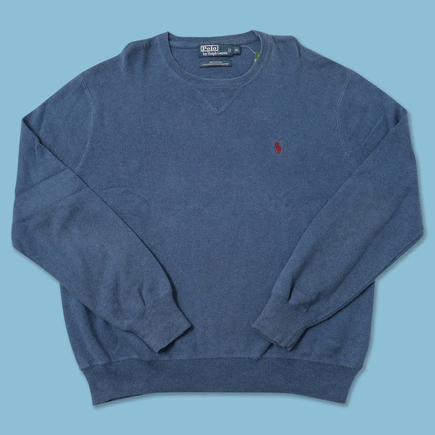 Vintage Polo Ralph Knit Sweater XLarge 