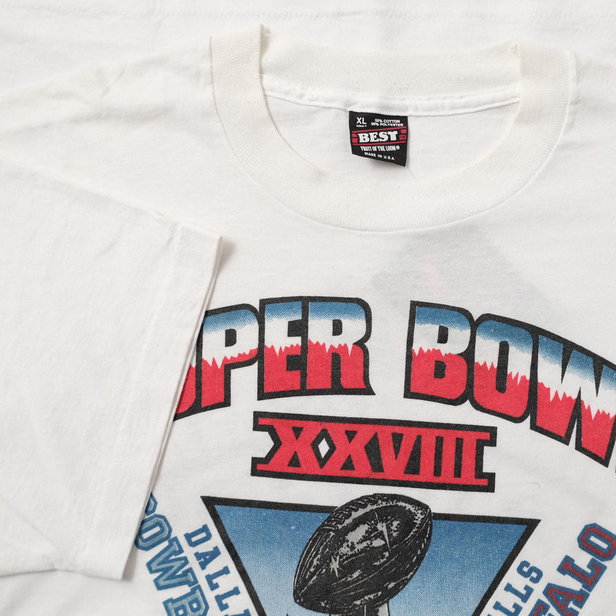 Vintage 1994 Superbowl T-Shirt XLarge 
