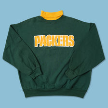 Vintage Green Bay Packers Turtleneck Sweater XLarge 
