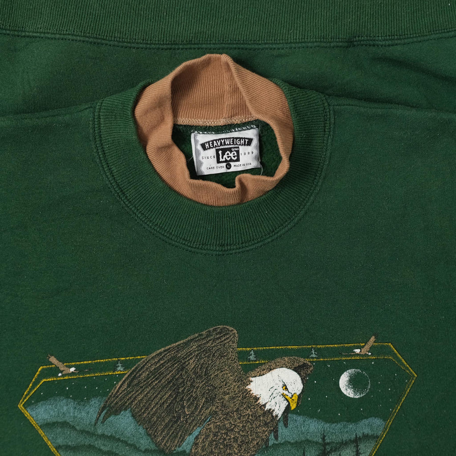 Vintage Lee Eagle Sweater Large 
