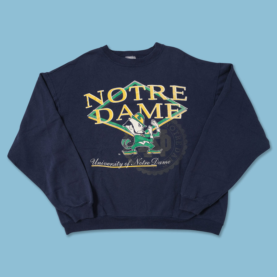 Vintage Notre Dame Fighting Irish Sweater XXLarge 
