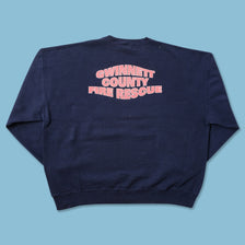Vintage Russel Athletic Gwinnett Fire Sweater 3XLarge