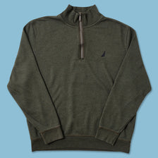 Vintage Nautica Q-Zip Sweater XLarge 