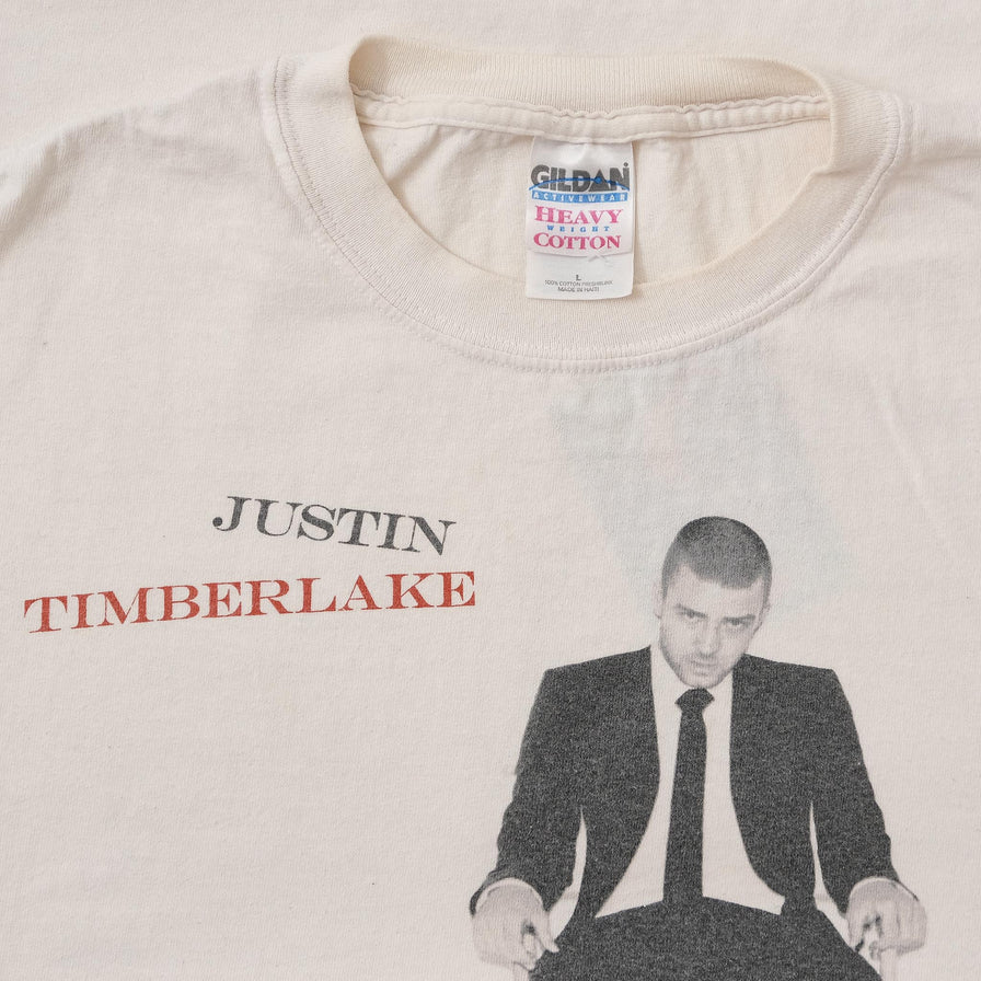 2007 Justin Timberlake Tour T-Shirt Large 