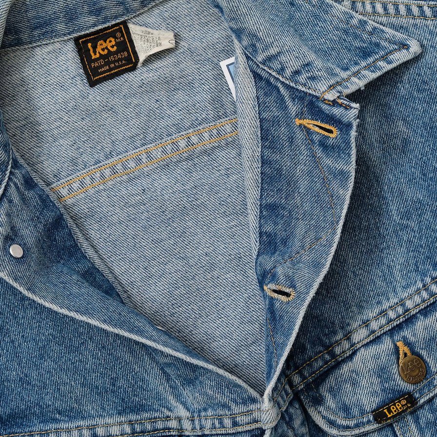 Vintage Women's Lee Denim Jacket Small 