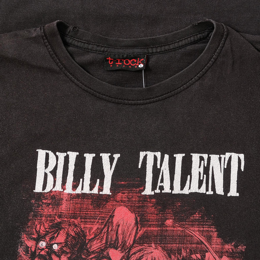 Vintage Billy Talent Scandalous Travelers T-Shirt Medium 