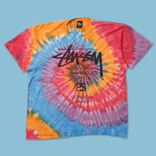Stussy Tie Dye T-Shirt XLarge 