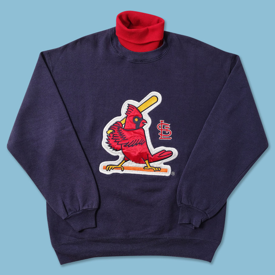 Vintage St. Louis Cardinals Turtleneck Sweater Large 