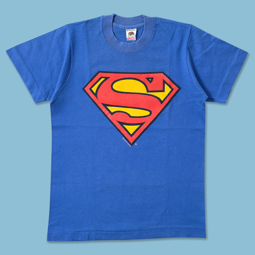 Vintage Women's Superman T-Shirt XSmall 