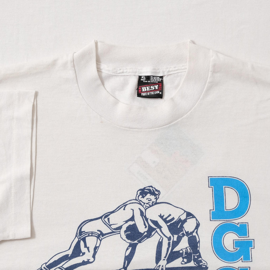Vintage DGS Wrestling T-Shirt XLarge 