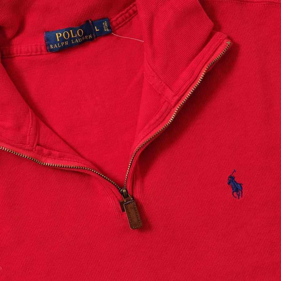 Polo Ralph Lauren Q-Zip Sweater Large 