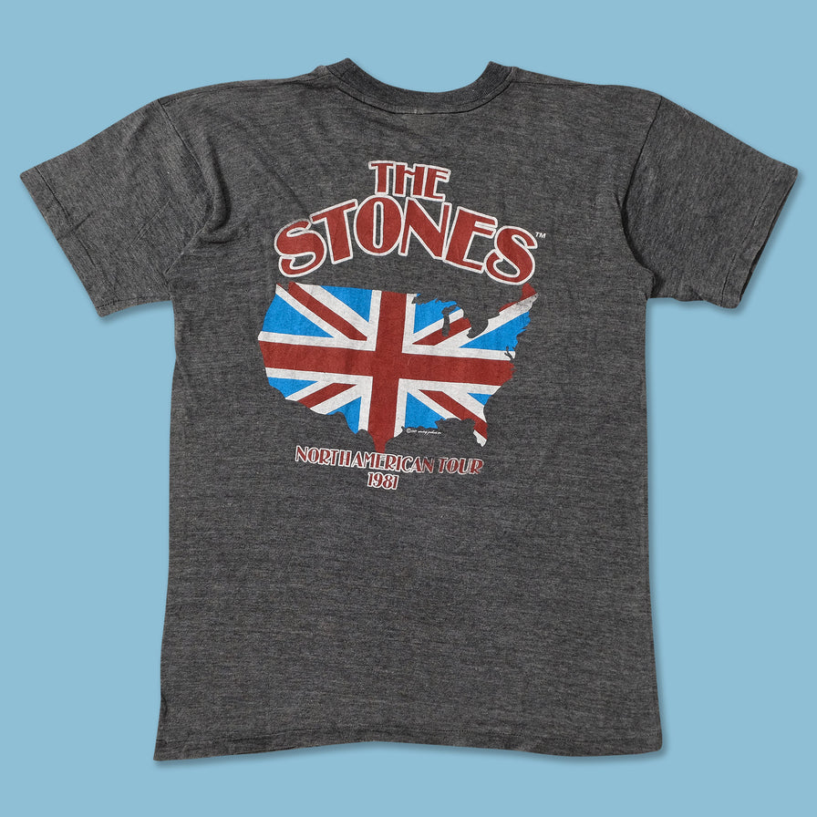 1987 Women's Rolling Stones T-Shirt XSmall 