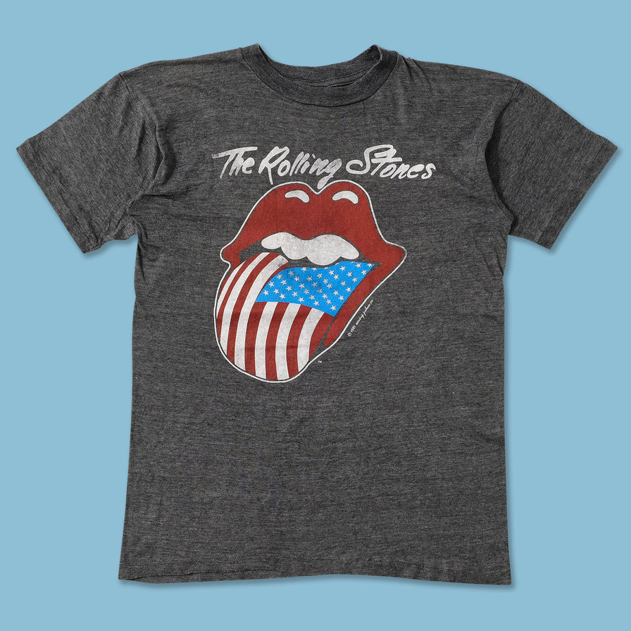 1987 Women's Rolling Stones T-Shirt XSmall 