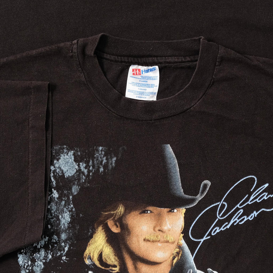 Vintage Alan Jackson T-Shirt Large 