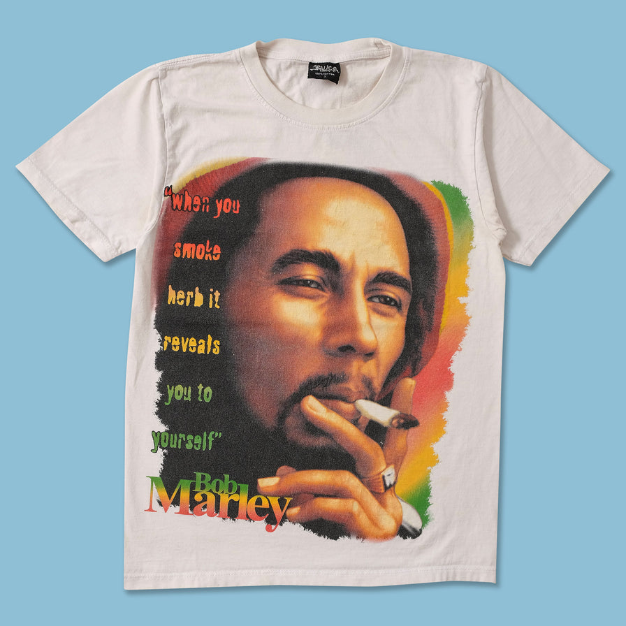 Vintage Women's Bob Marley T-Shirt Small 