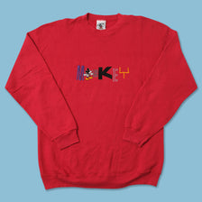 Vintage Mickey Mouse Sweater Large 