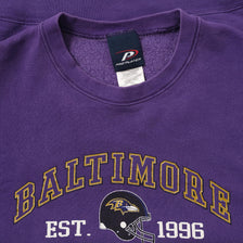 Vintage Baltimore Ravnes Sweater Medium 