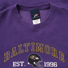 Vintage Baltimore Ravnes Sweater Medium
