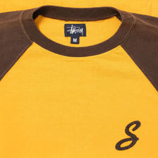 Vintage Stussy 3/4 Sleeve Shirt Medium