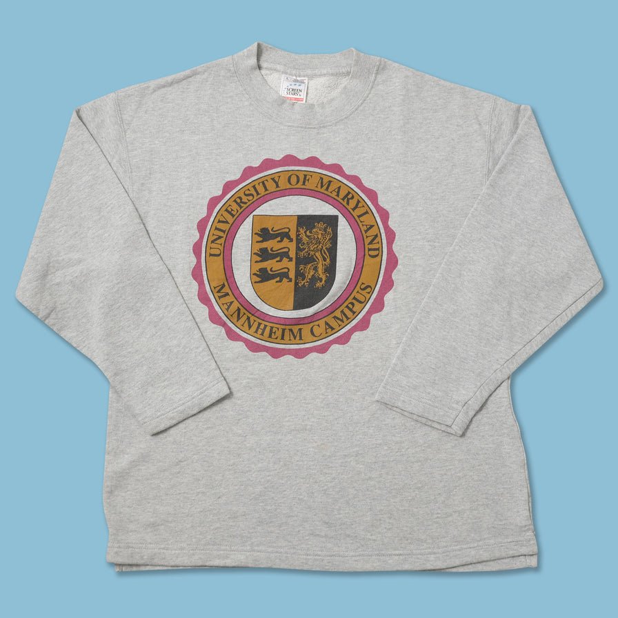 Vintage University of Maryland Sweater Large 