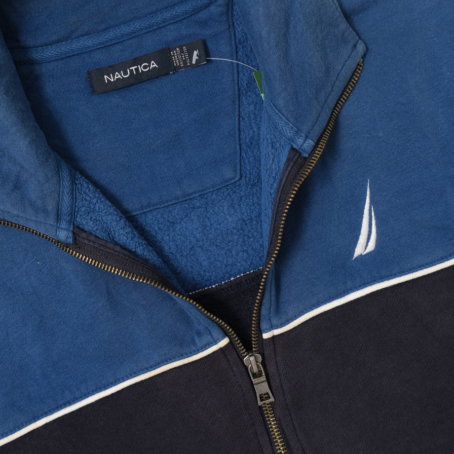 Vintage Nautica Sweater Jacket Medium 