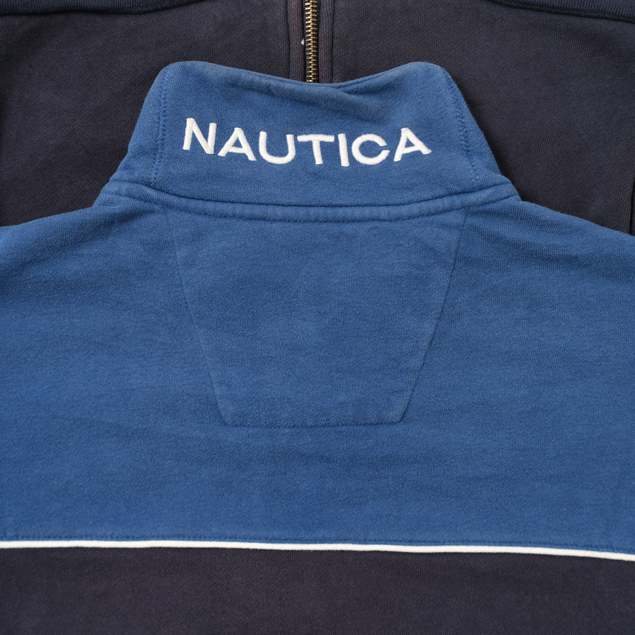 Vintage Nautica Sweater Jacket Medium 