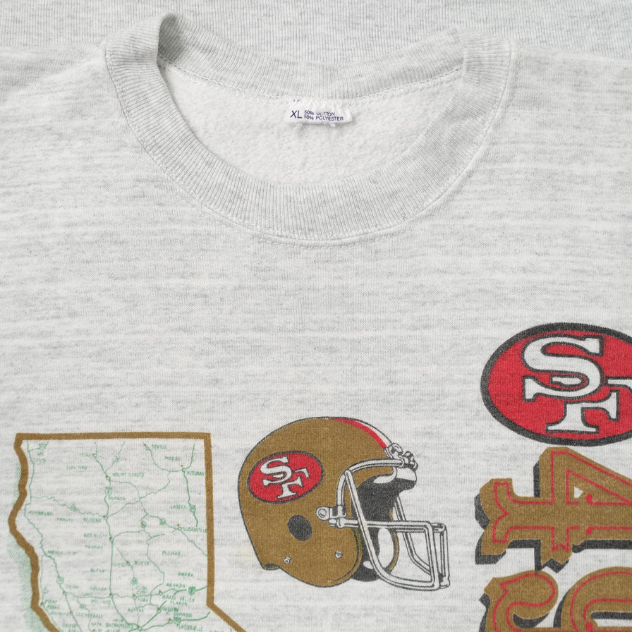 Vintage San Francisco 49ers Sweater Large 