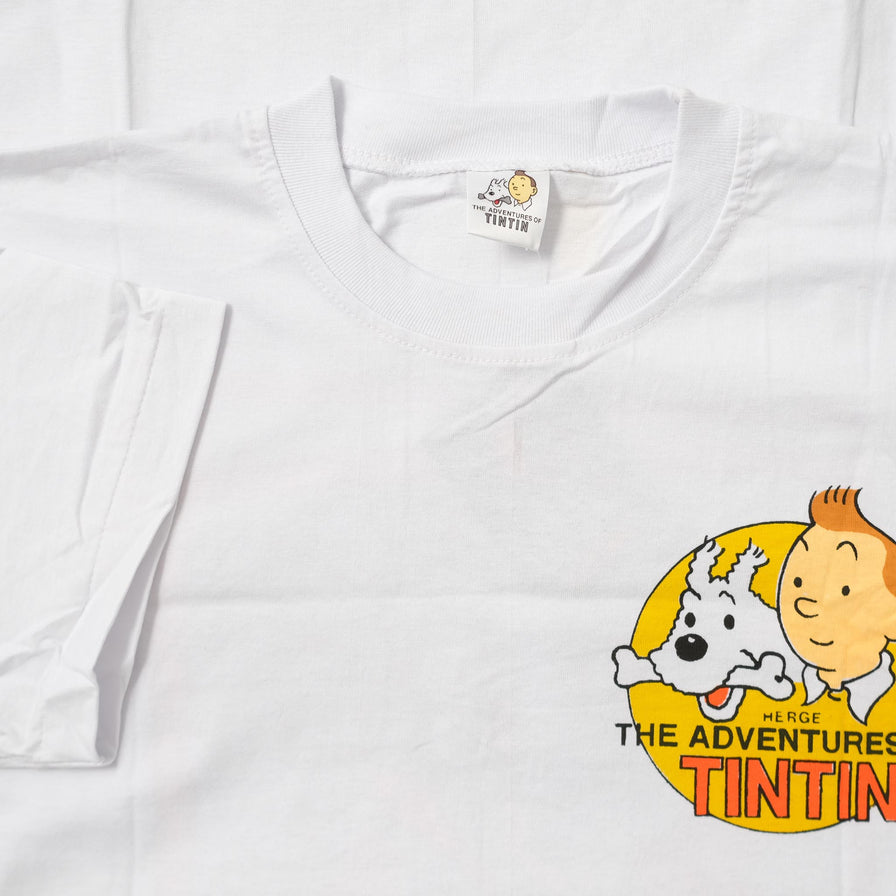 Vintage DS Tintin Prisoners of the Sun T-Shirt Large 