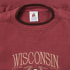 Vintage Wisconsin Badgers Sweater Medium 