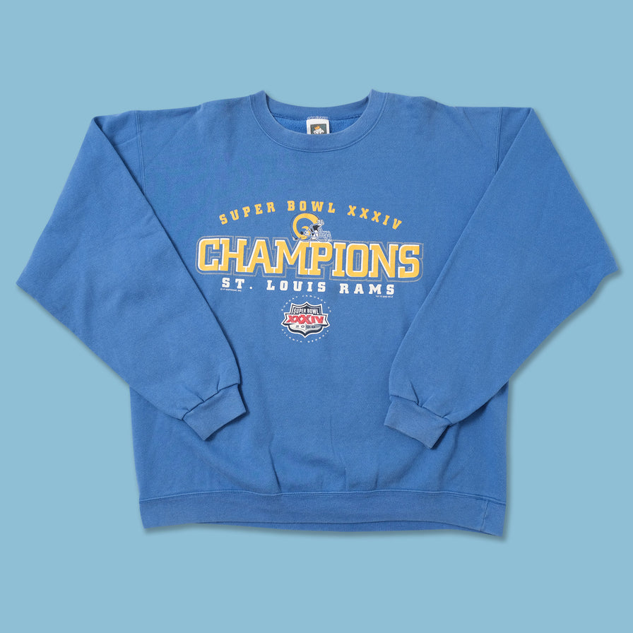 Vintage 2000 St. Louis Rams Sweater Large 