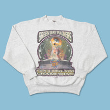 Vintage 1997 Green Bay Packers Sweater Medium 