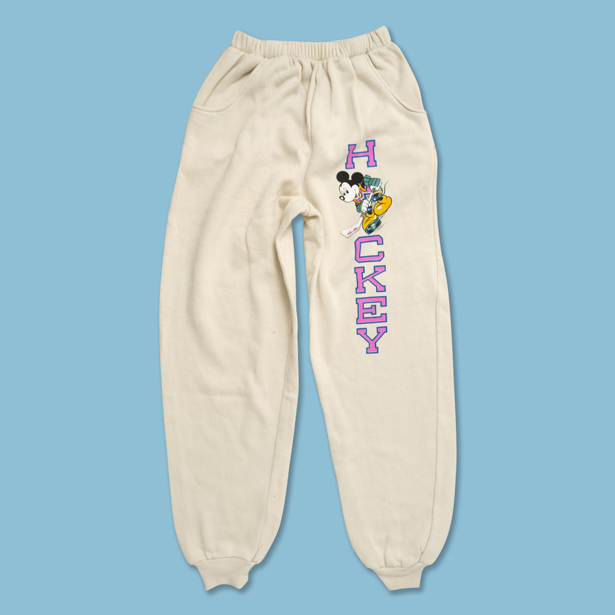 Vintage Mickey Mouse Hockey Sweatpants XSmall 