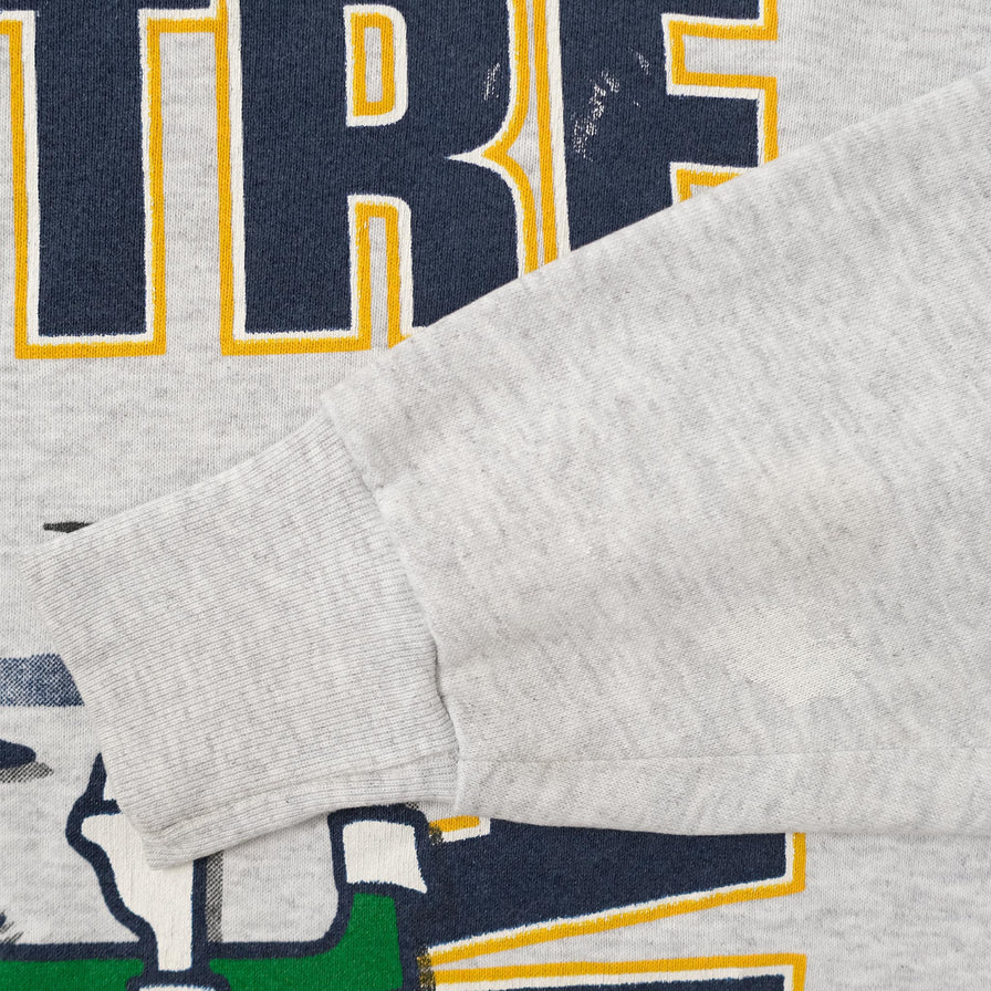 Vintage Notre Dame Sweater XLarge 