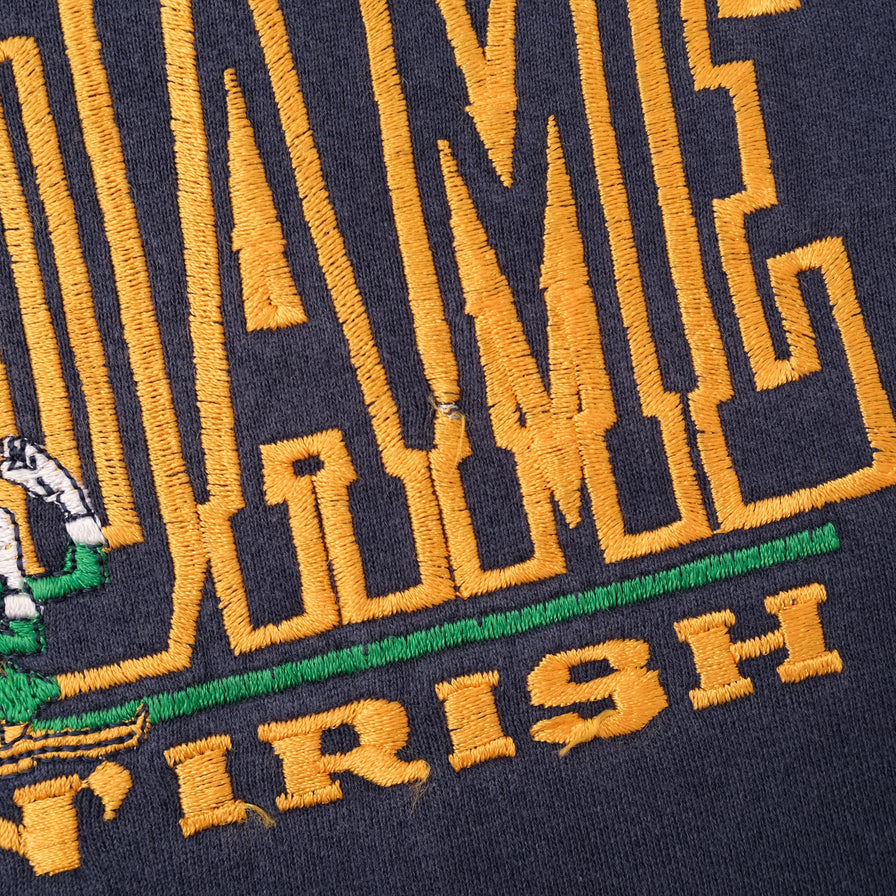 Vintage Notre Dame Sweater Large 