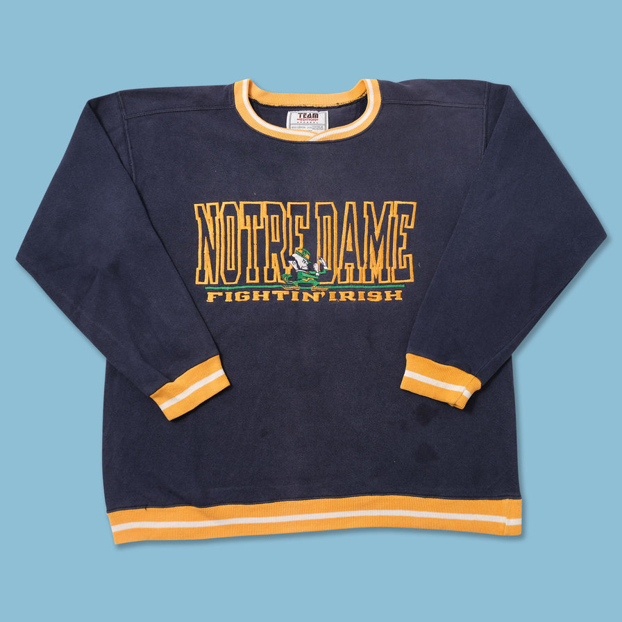 Vintage Notre Dame Sweater Large 