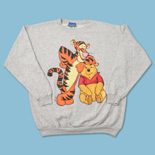 Vintage Tigger and Winnie Pooh Sweater XLarge 