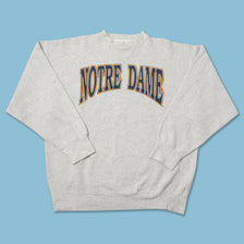 Vintage Notre Dame Sweater XLarge 