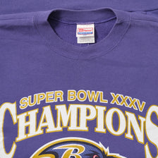Vintage 2001 Baltimore Ravens Super Bowl Sweater XXLarge 