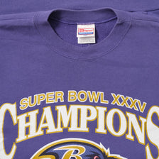 Vintage 2001 Baltimore Ravens Super Bowl Sweater XXLarge