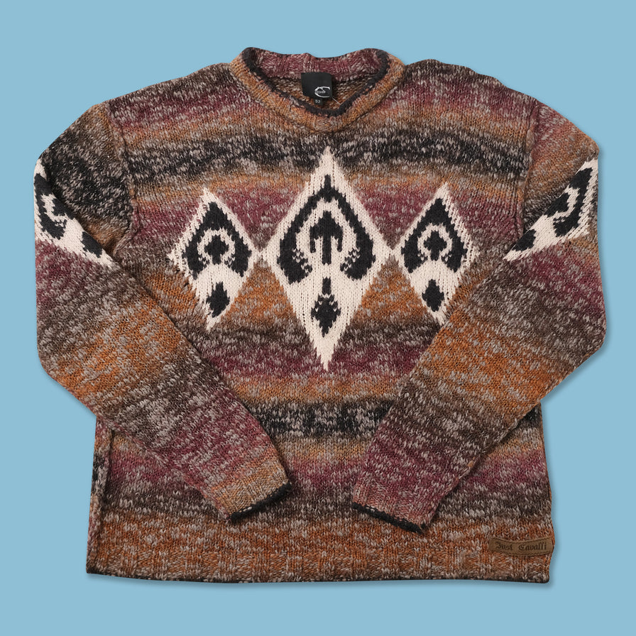Vintage Cavalli Knit Sweater Large 